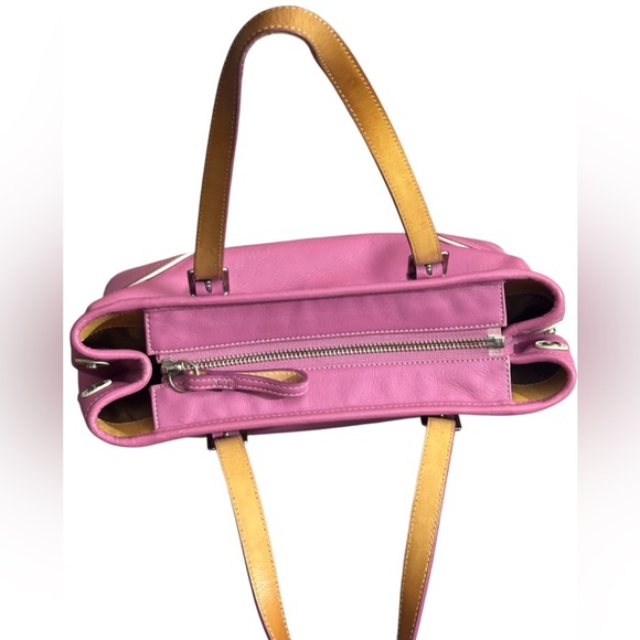 Coach Vintage Pink Hampton Satchel Tote with COA - Picture 8 of 16